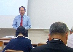 公開講義：山本文夫先生