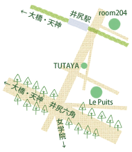 井尻駅周辺地図